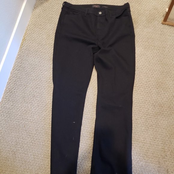 Jen 7 black slim boot cut jeans - Picture 1 of 2